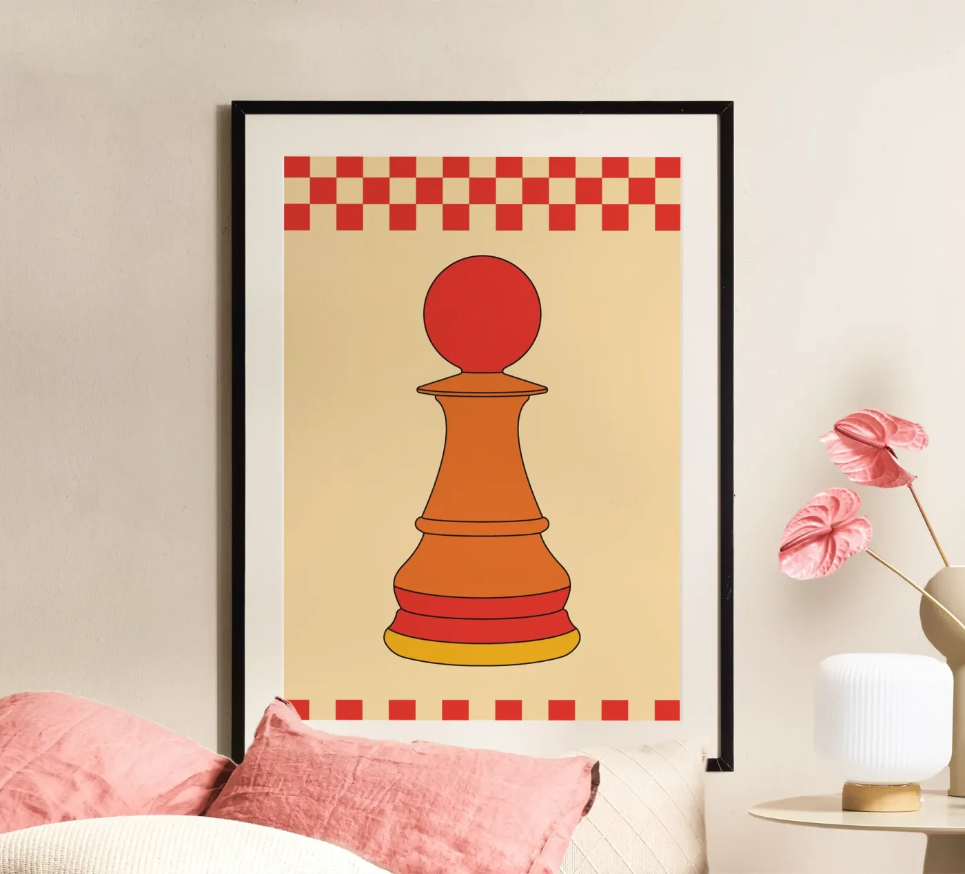 Chess Retro poster da galihstudio