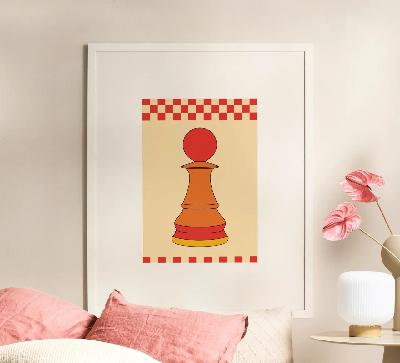 Chess Retro poster da galihstudio