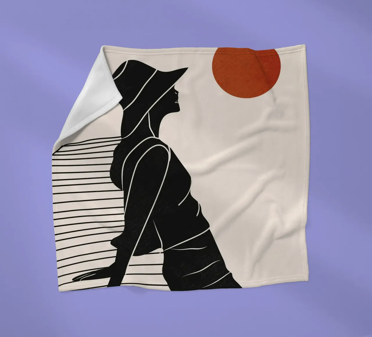 In riva al mare coperta in pile da Kintsugi99