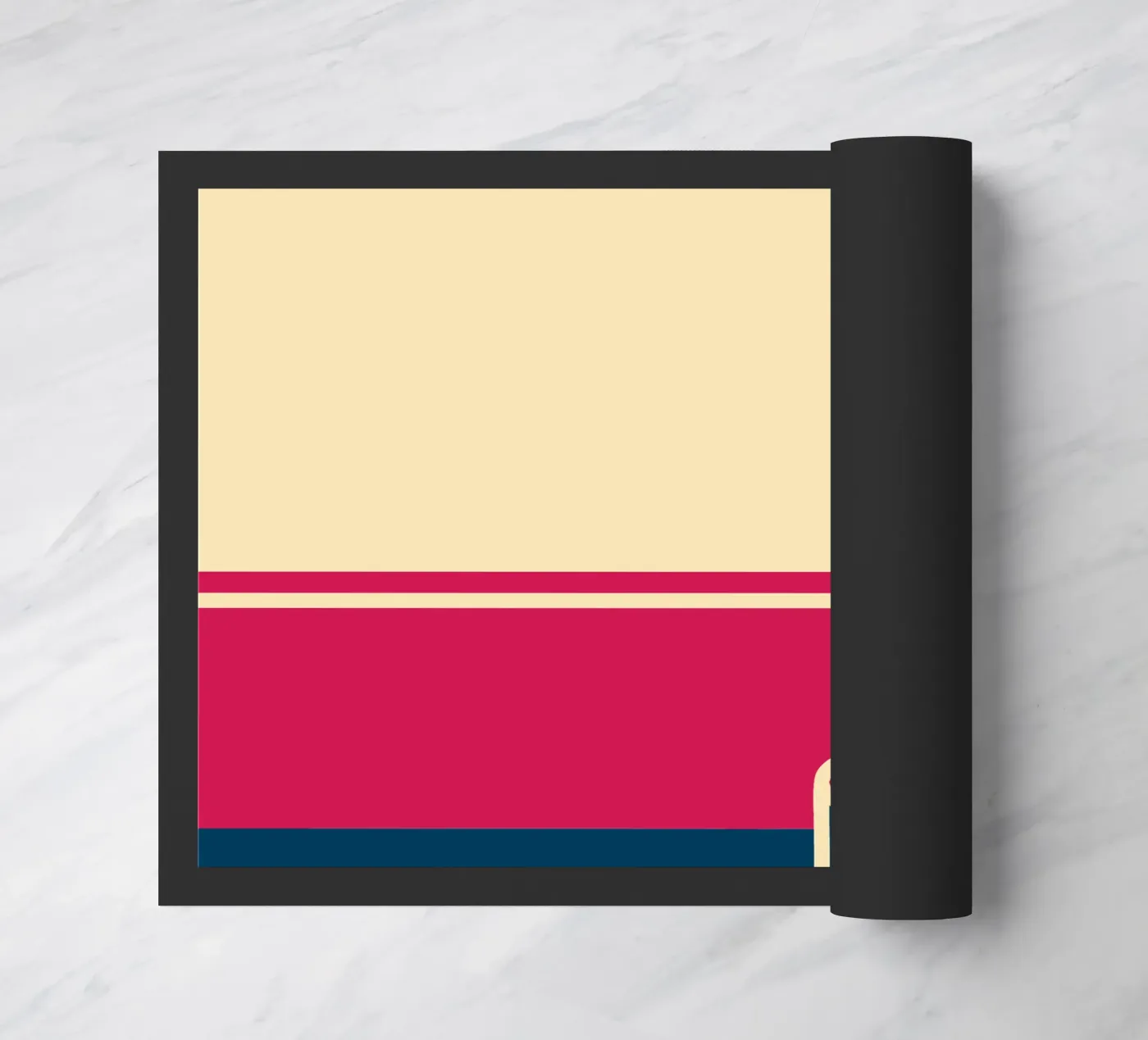 Coffee and Coffee Beans Fußmatte von TODAY'S SHOP