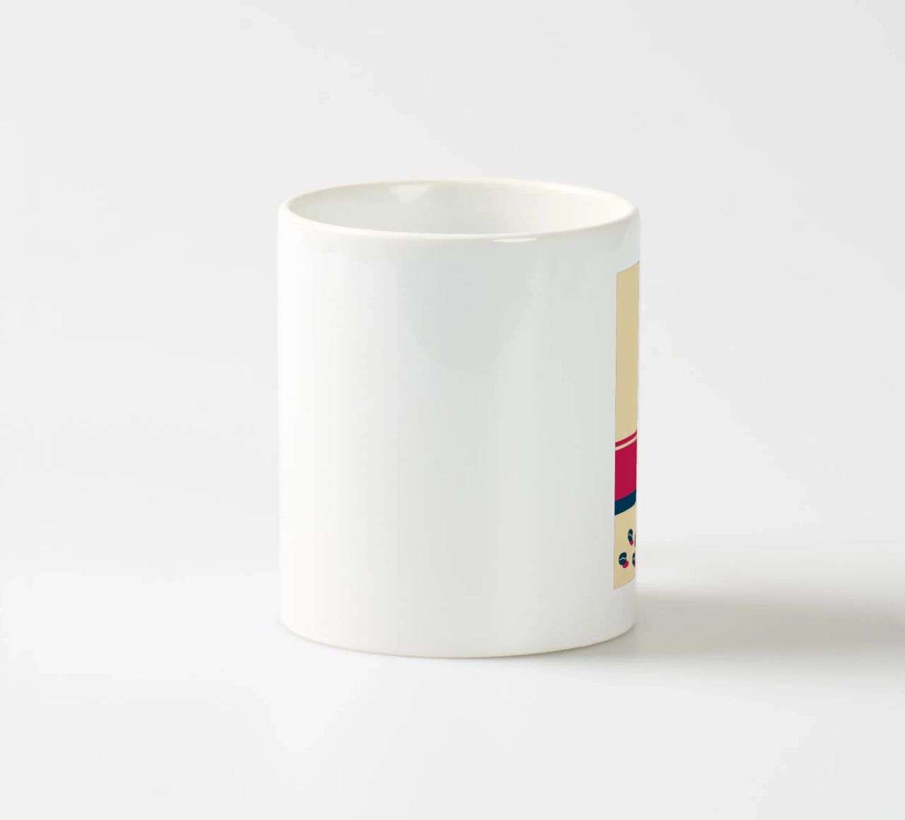 Caffè e chicchi di caffè tazza in ceramica da TODAY'S SHOP