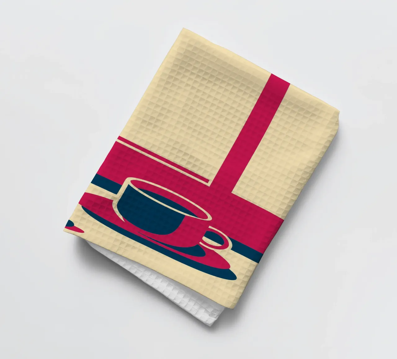 Café y granos de café paño de cocina de TODAY'S SHOP