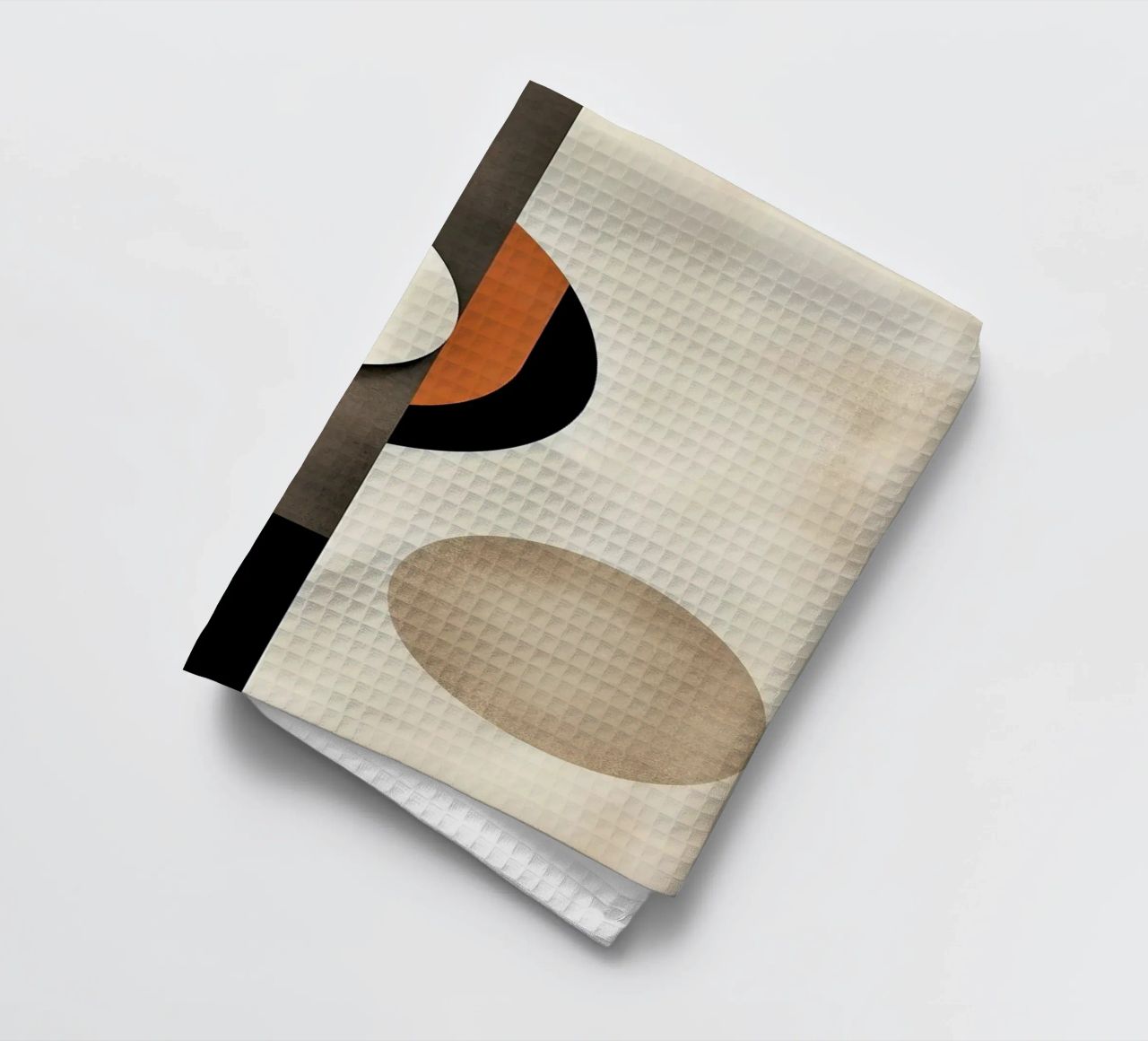 cerchi forme geometriche linee minime linee verticali contra canovaccio da cucina da James Isaac Jackson