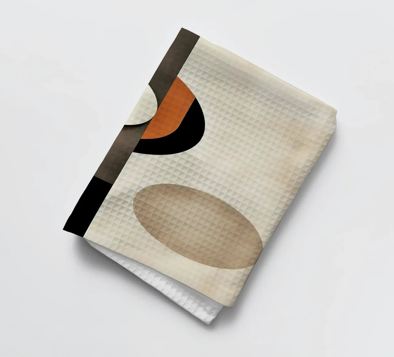 cerchi forme geometriche linee minime linee verticali contra canovaccio da cucina da James Isaac Jackson