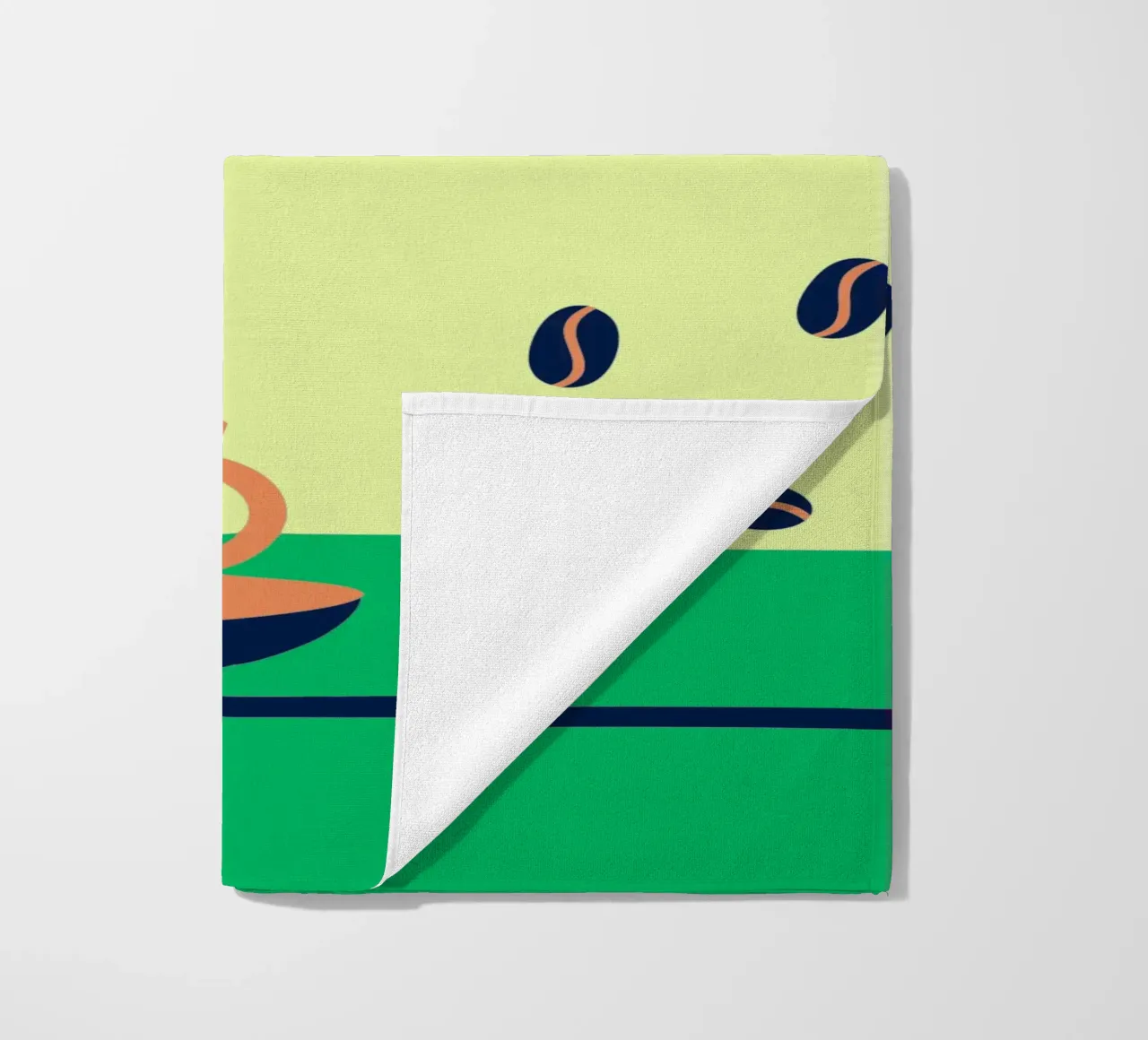 Caffè e chicchi di caffè telo mare da TODAY'S SHOP