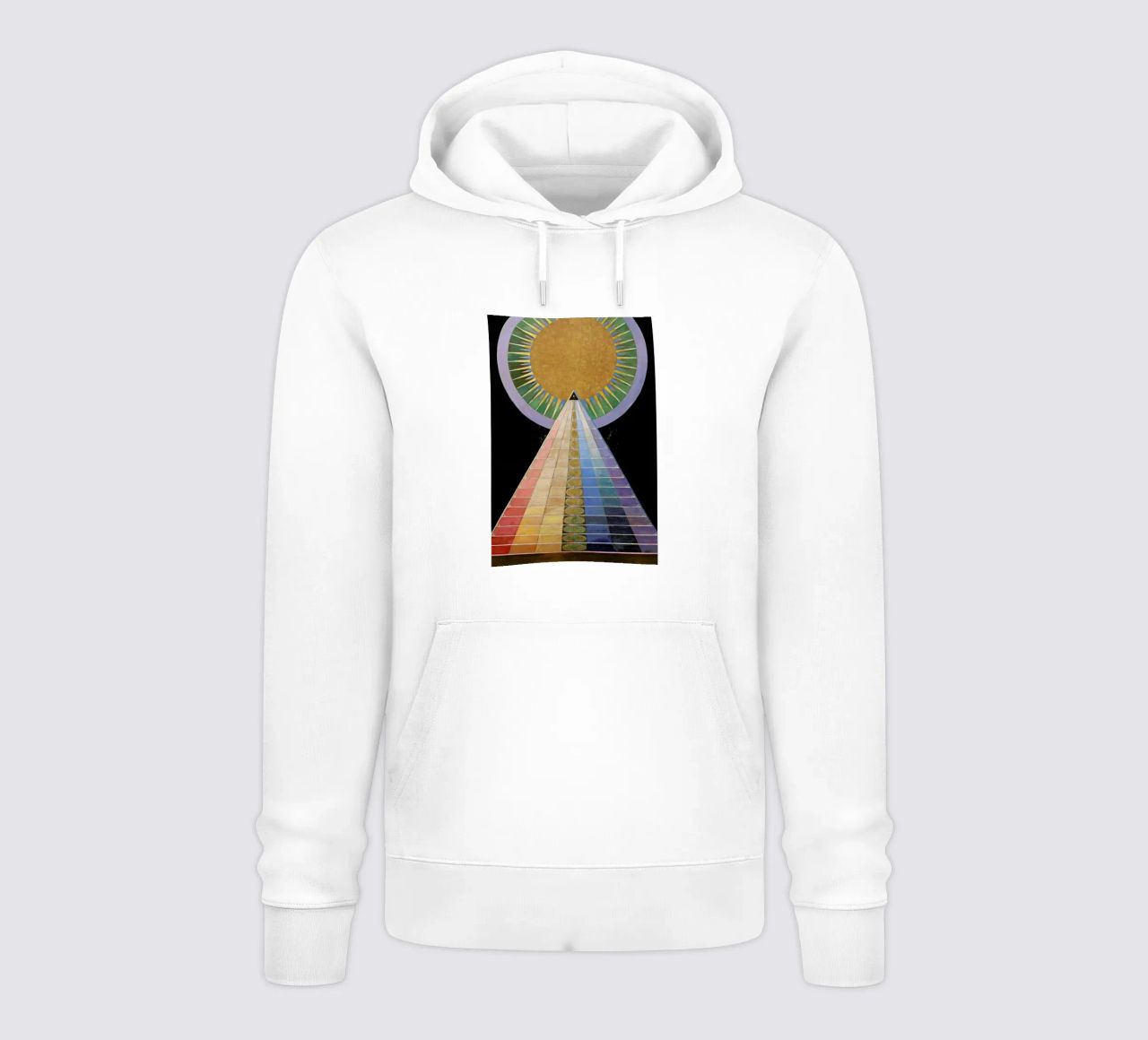 Hilma af Klint - Altarpiece, No. 1 III felpa con cappuccio da Vintage by JUNIQE