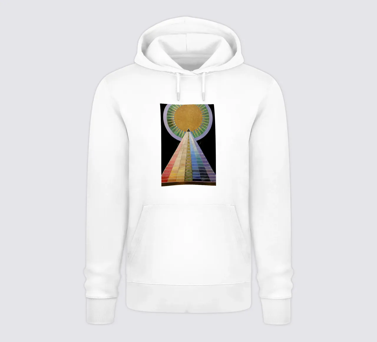 Hilma af Klint - Altarpiece, No. 1 III felpa con cappuccio da Vintage by JUNIQE