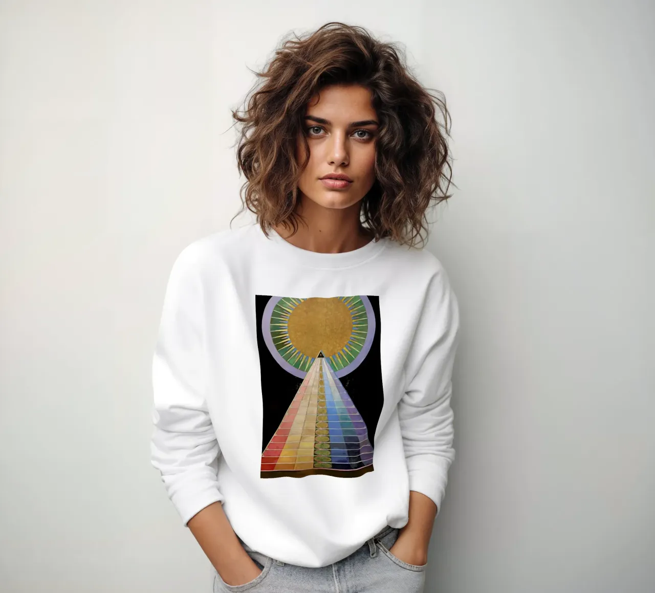 Hilma af Klint - Altarpiece, No. 1 III Sweatshirt von Vintage by JUNIQE