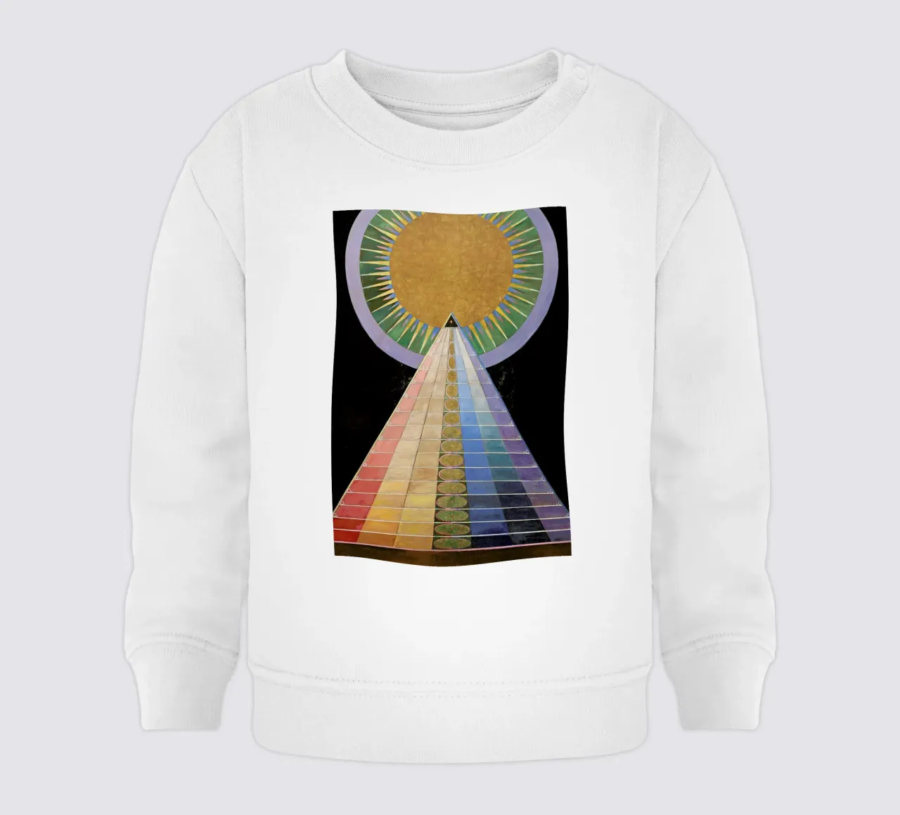 Hilma af Klint - Altarpiece, No. 1 III felpa neonato da Vintage by JUNIQE