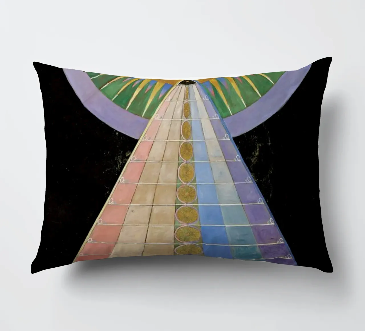 Hilma af Klint - Altarpiece, No. 1 III cuscino da Vintage by JUNIQE