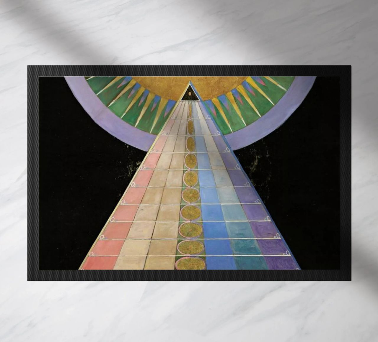 Hilma af Klint - Altarpiece, No. 1 III zerbino da Vintage by JUNIQE