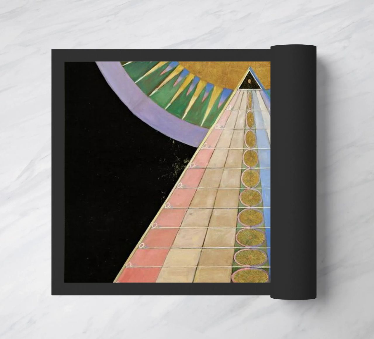 Hilma af Klint - Altarpiece, No. 1 III zerbino da Vintage by JUNIQE