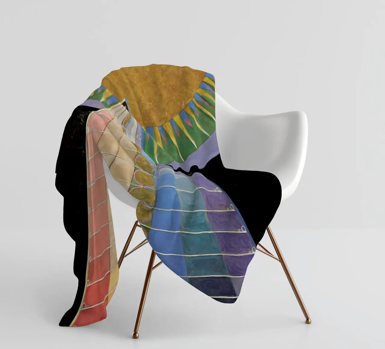Hilma af Klint - Altarpiece, No. 1 III coperta in pile da Vintage by JUNIQE