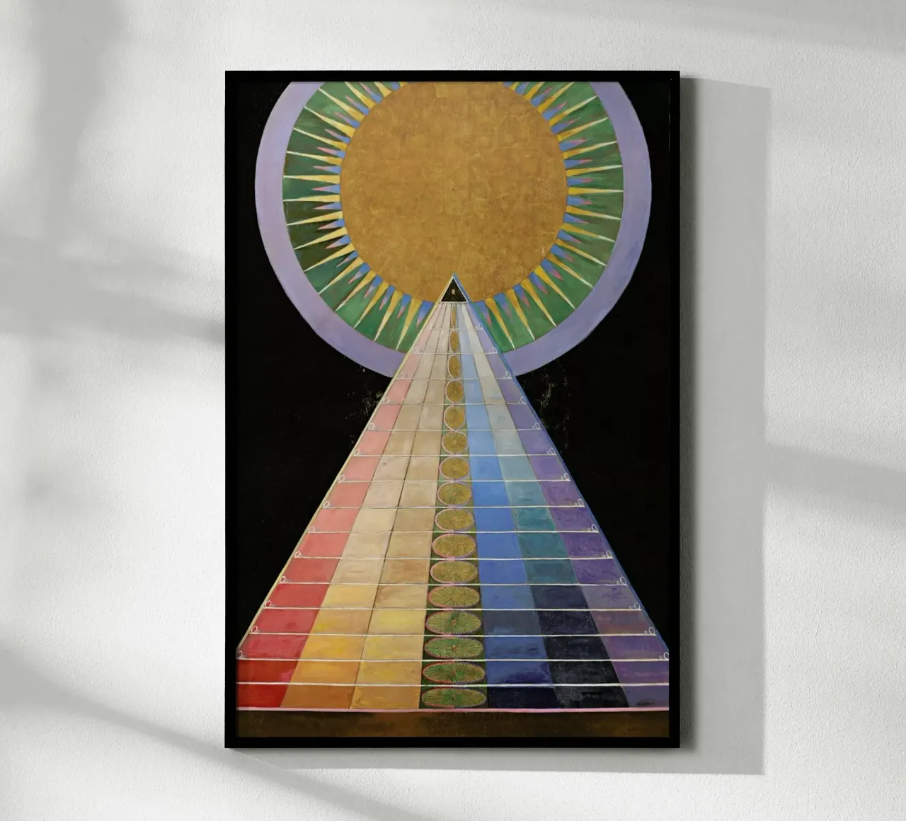 Hilma af Klint - Altarpiece, No. 1 III carta hahnemühle da Vintage by JUNIQE