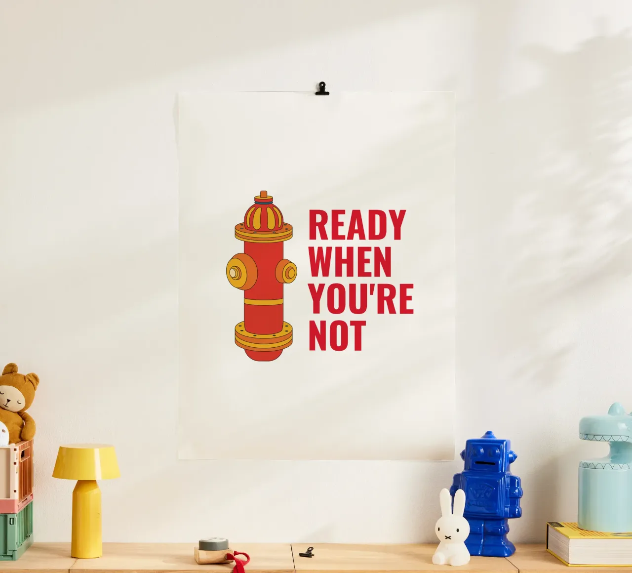 Hydrant joke poster da galihstudio