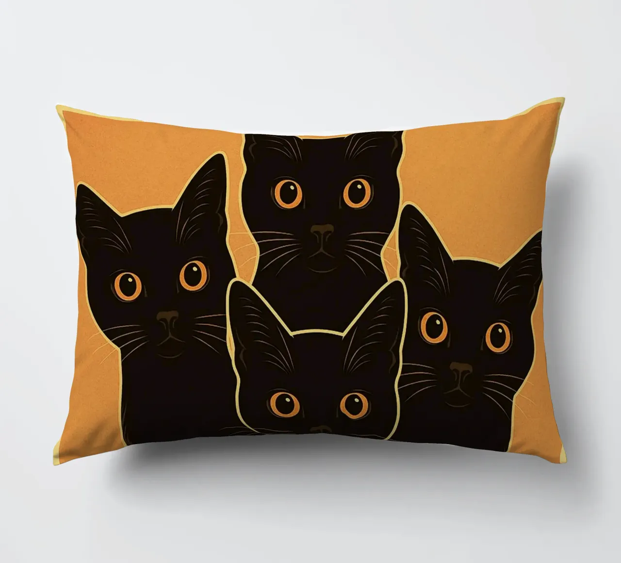 Are You Pooping Cat Funny Bathroom Art cuscino da the gindils