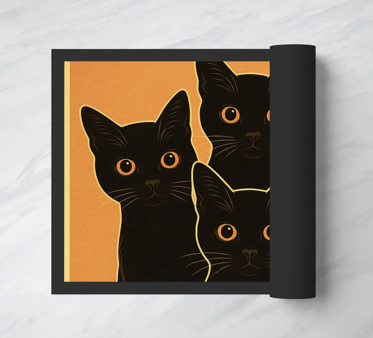 Are You Pooping Cat Funny Bathroom Art zerbino da the gindils