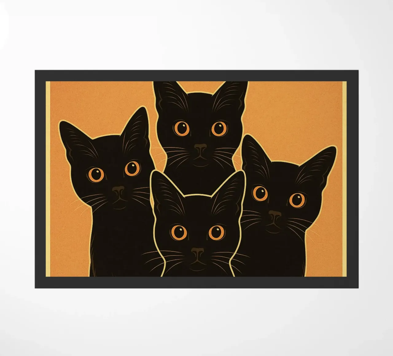Are You Pooping Cat Funny Bathroom Art zerbino da the gindils