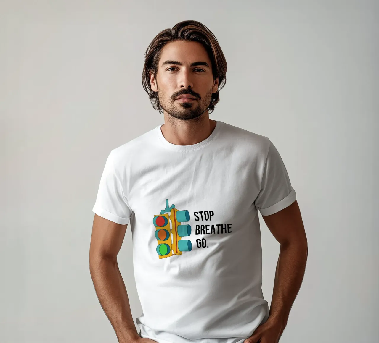 Traffic Lamp Illustration t-shirt da galihstudio
