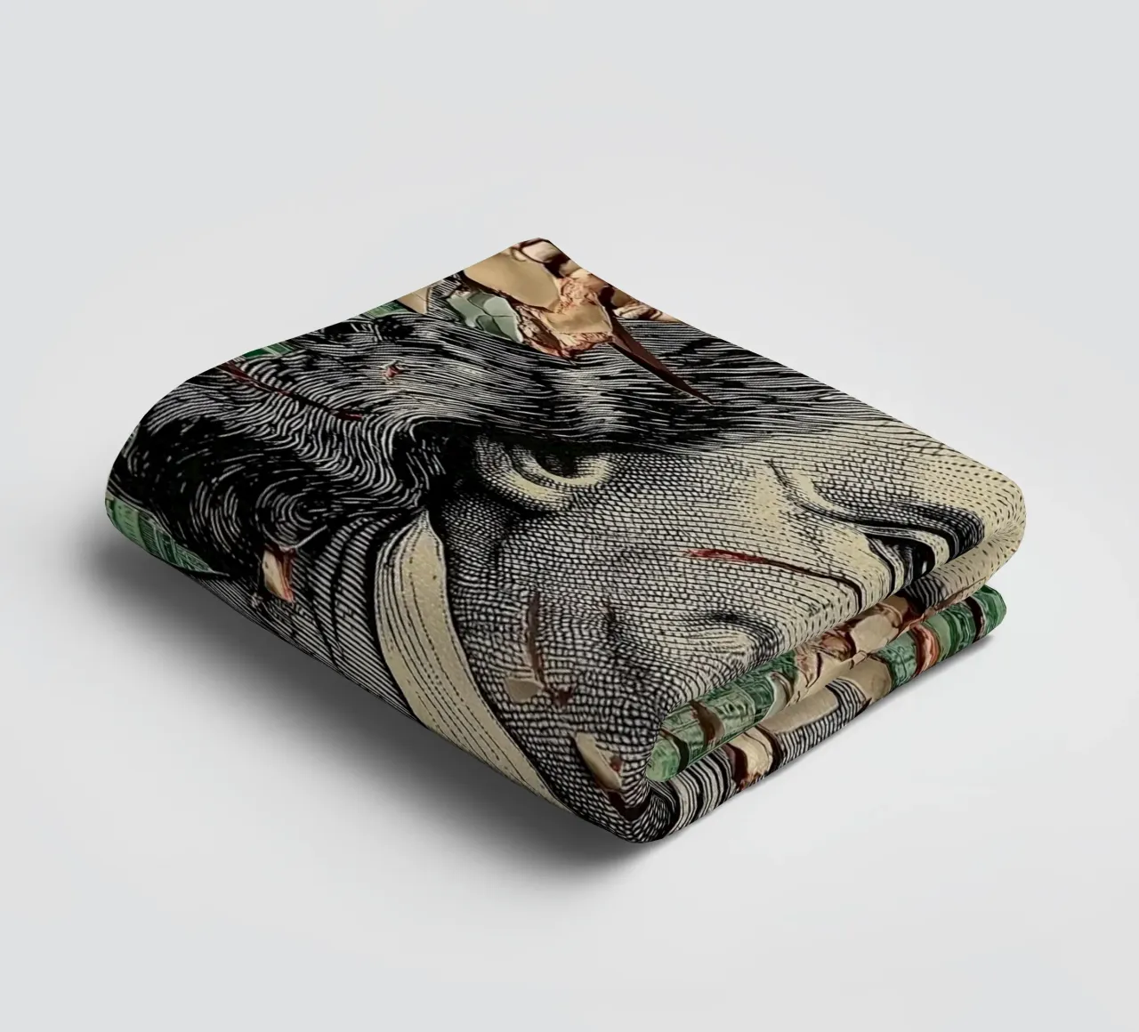 benjamin franklin US dollar asciugamano da bagno da Motivate-Today