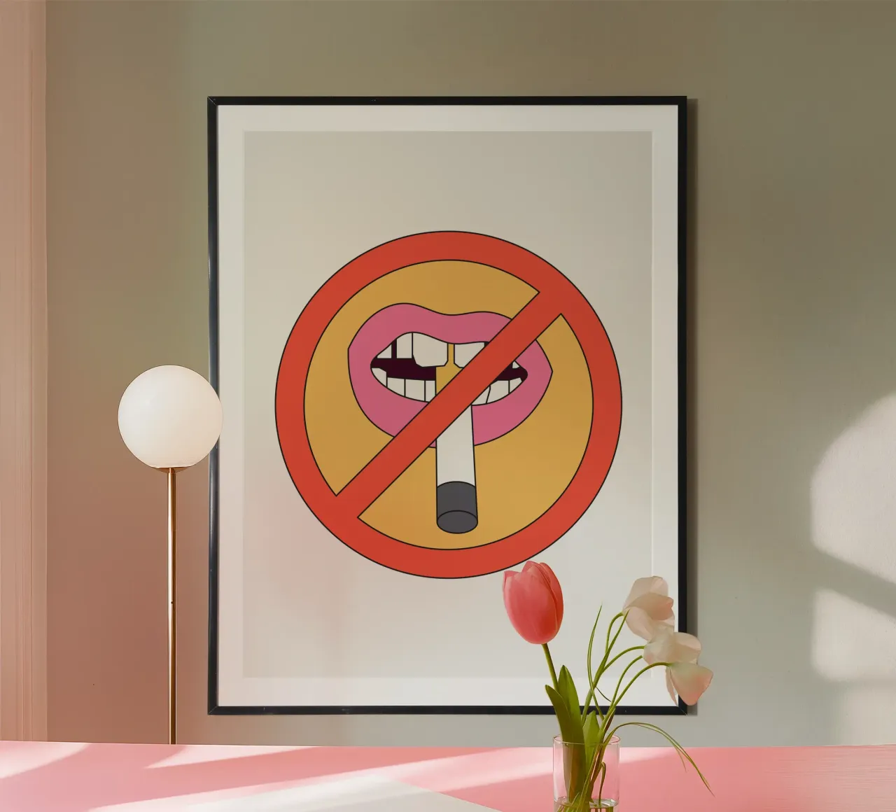 I Don't Like Smoking carta hahnemühle da galihstudio
