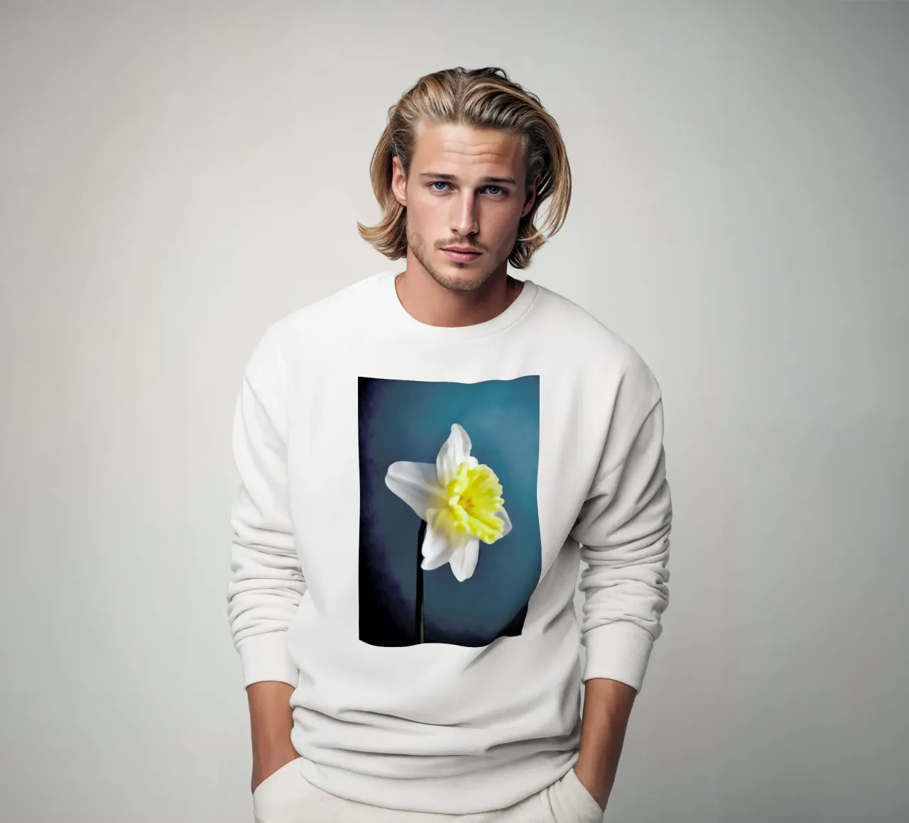 Narciso 9 felpa da Angelo Cerantola