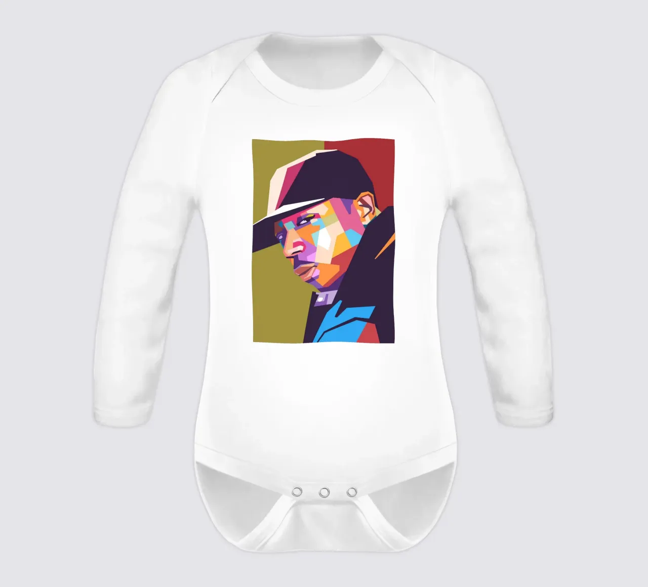 Jarule icono del hiphop body de manga larga de Hantamrata
