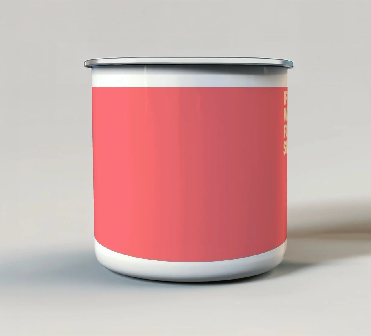 Manifesto "This Is It" - datato individualmente tazza in smalto da FRAMELY