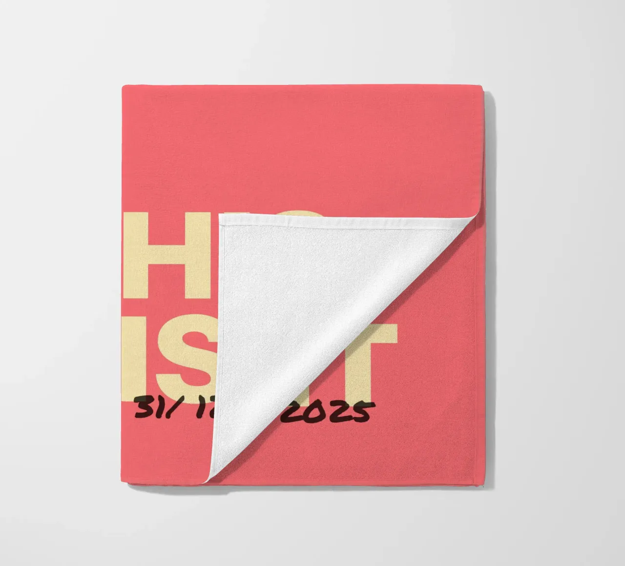 Manifesto "This Is It" - datato individualmente telo mare da FRAMELY