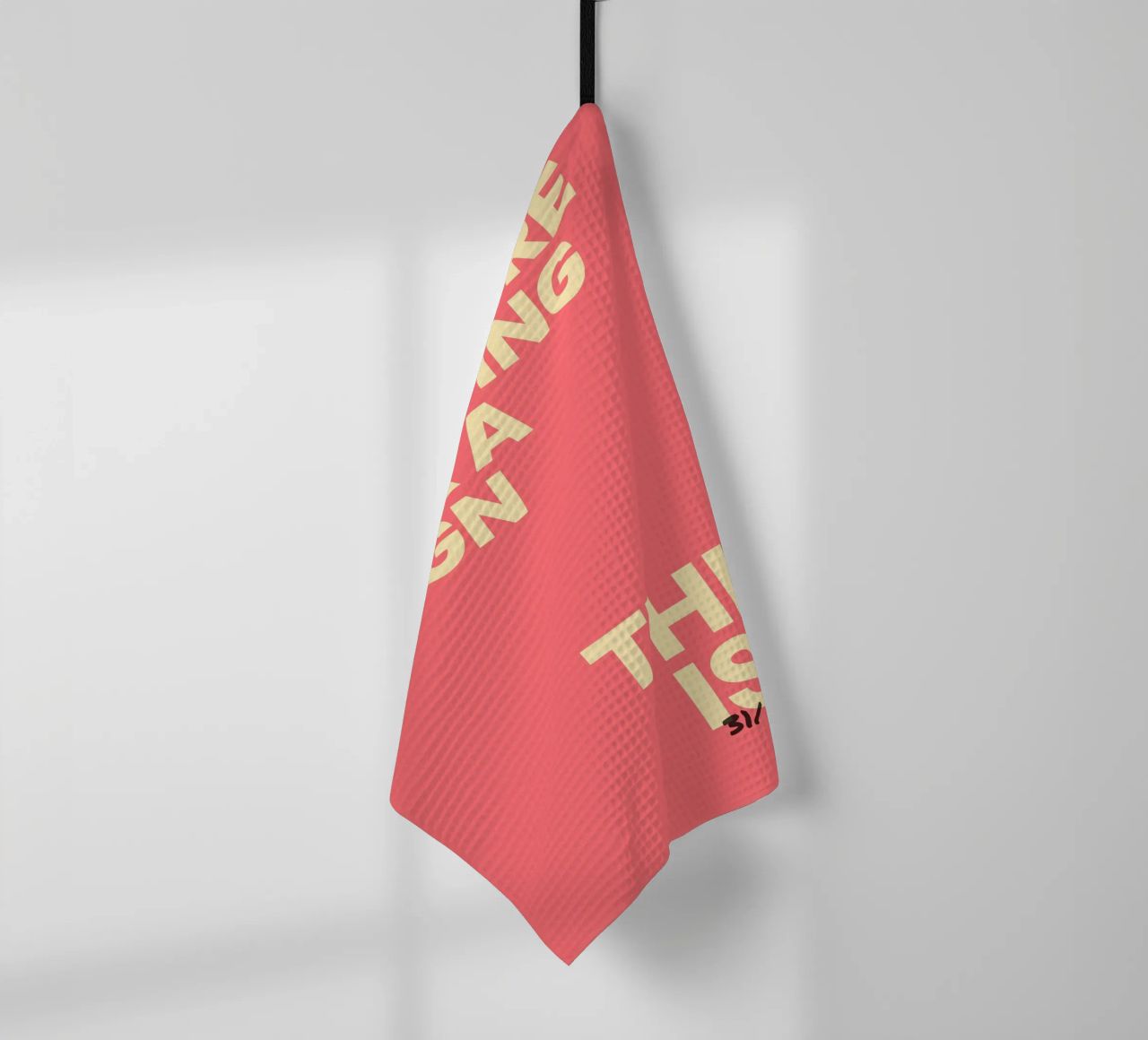 Manifesto "This Is It" - datato individualmente canovaccio da cucina da FRAMELY