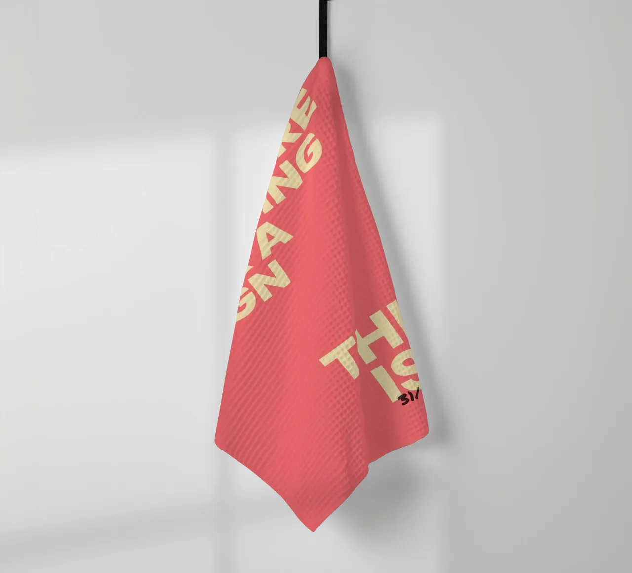 Manifesto "This Is It" - datato individualmente canovaccio da cucina da FRAMELY