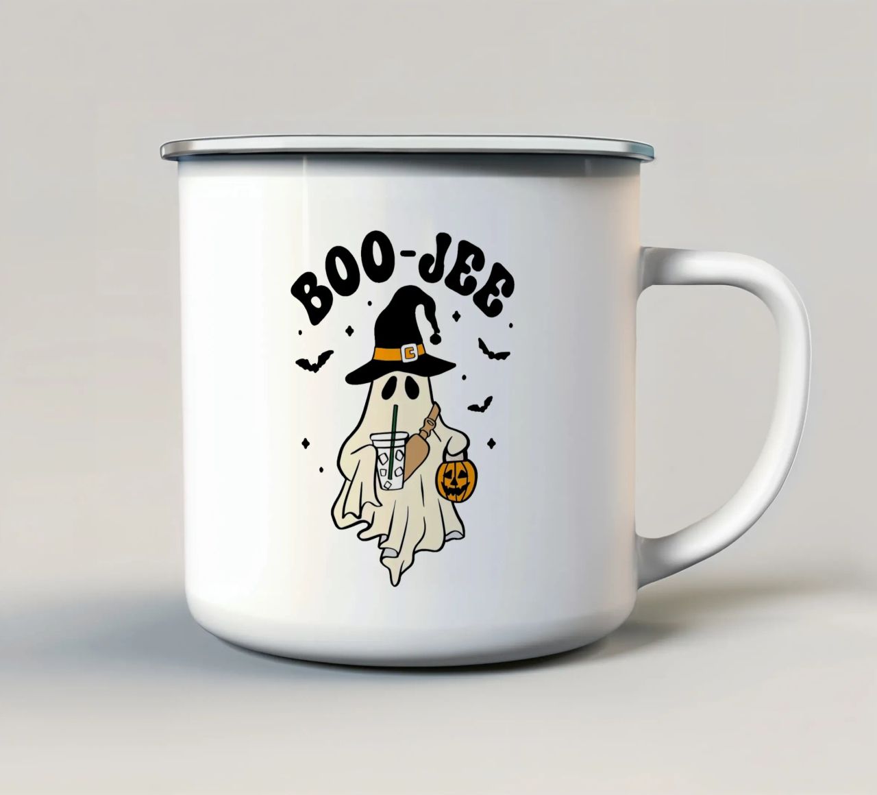 Boojee tazza in smalto da Art of Saying