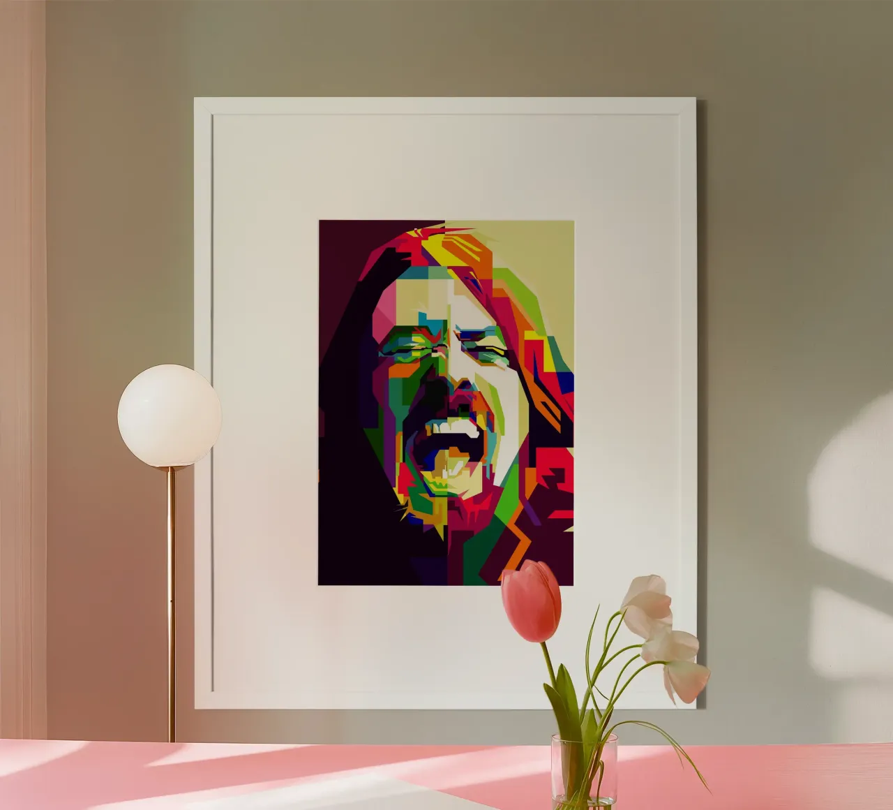 Dave Grohl Grunge Metal Trending Now poster da Artkreator