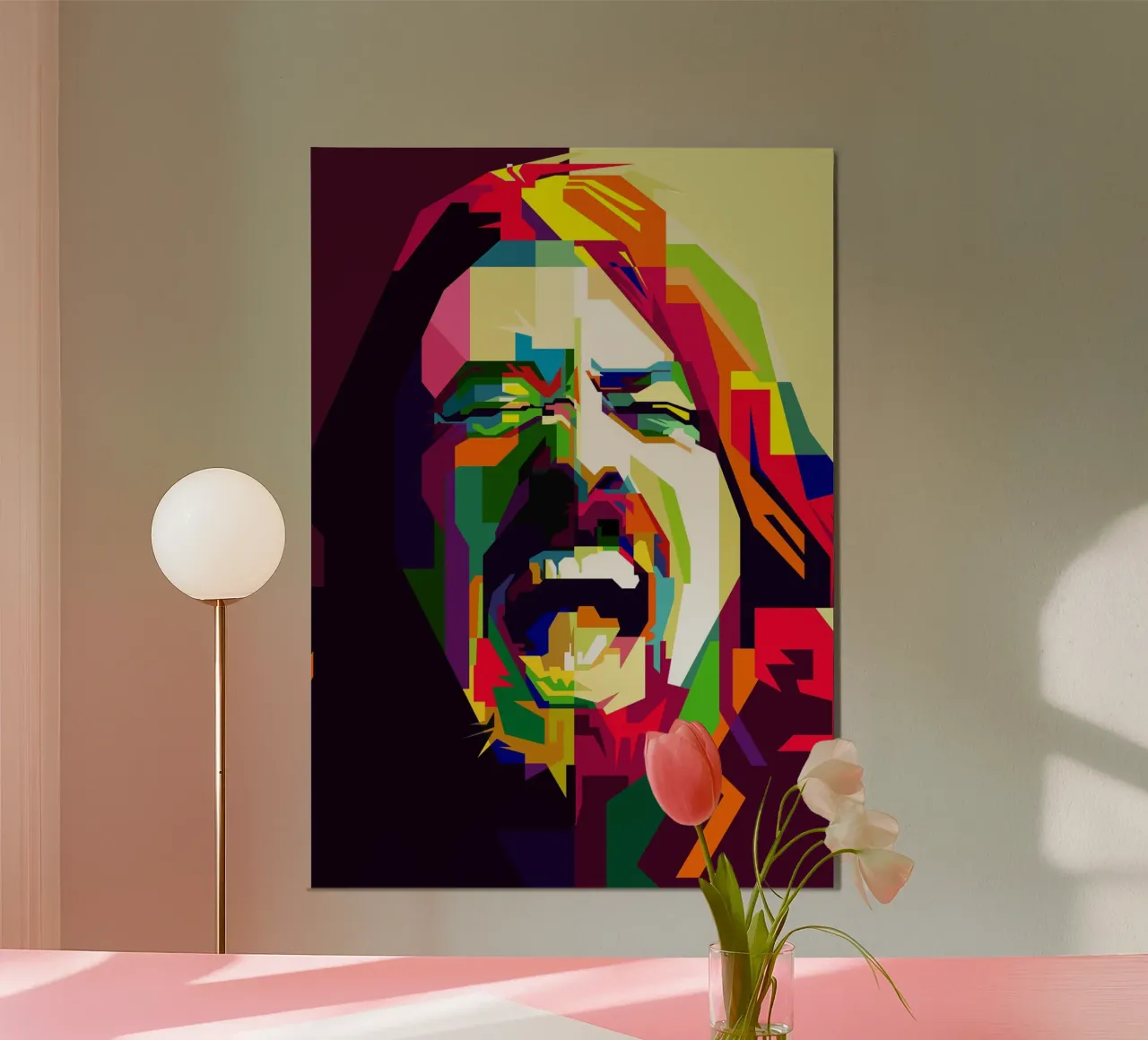 Dave Grohl Grunge Metal Trending Now poster da Artkreator