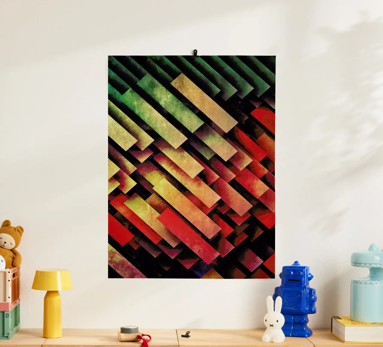 wype dwwn thys poster con telaio in plastica da Spires