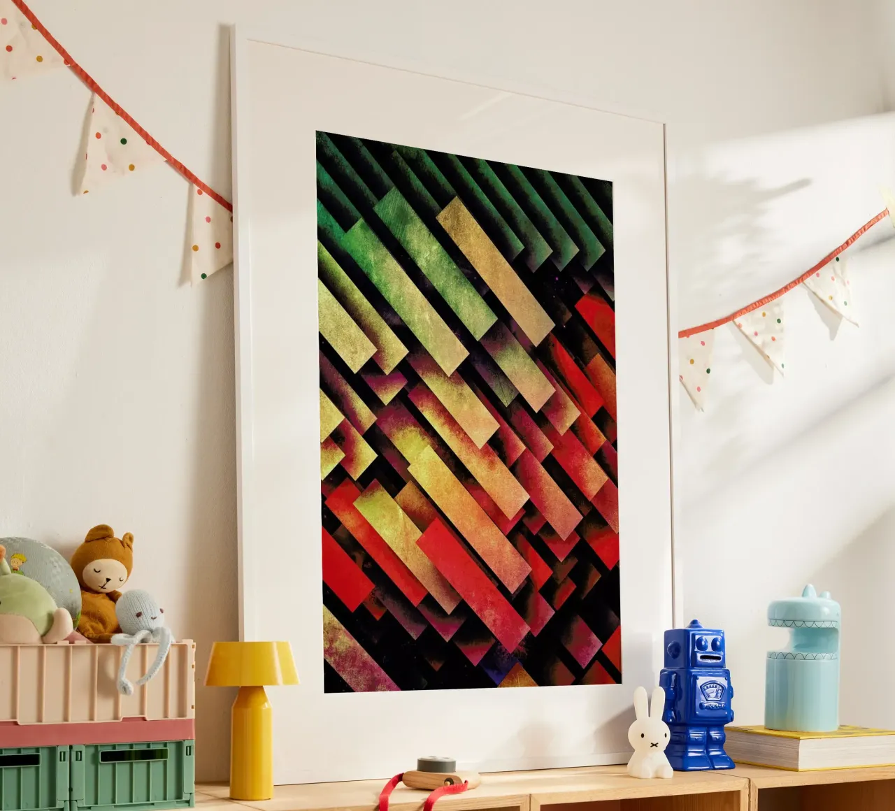 wype dwwn thys poster con telaio in plastica da Spires