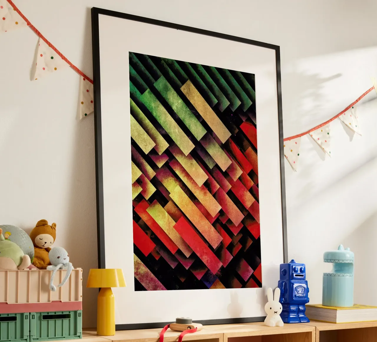 wype dwwn thys poster con telaio in plastica da Spires