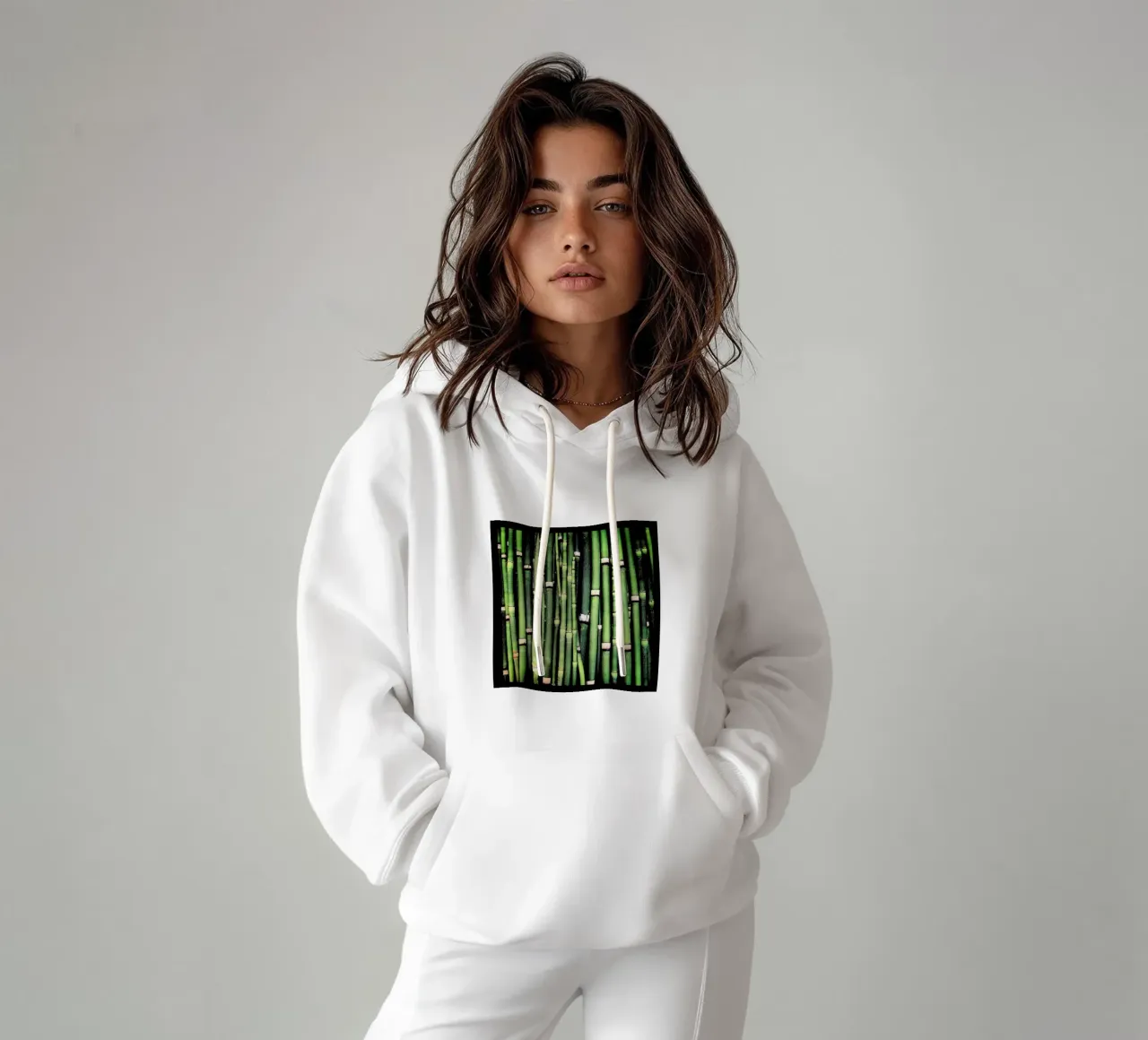 Jungle felpa con cappuccio da Ballack Art House