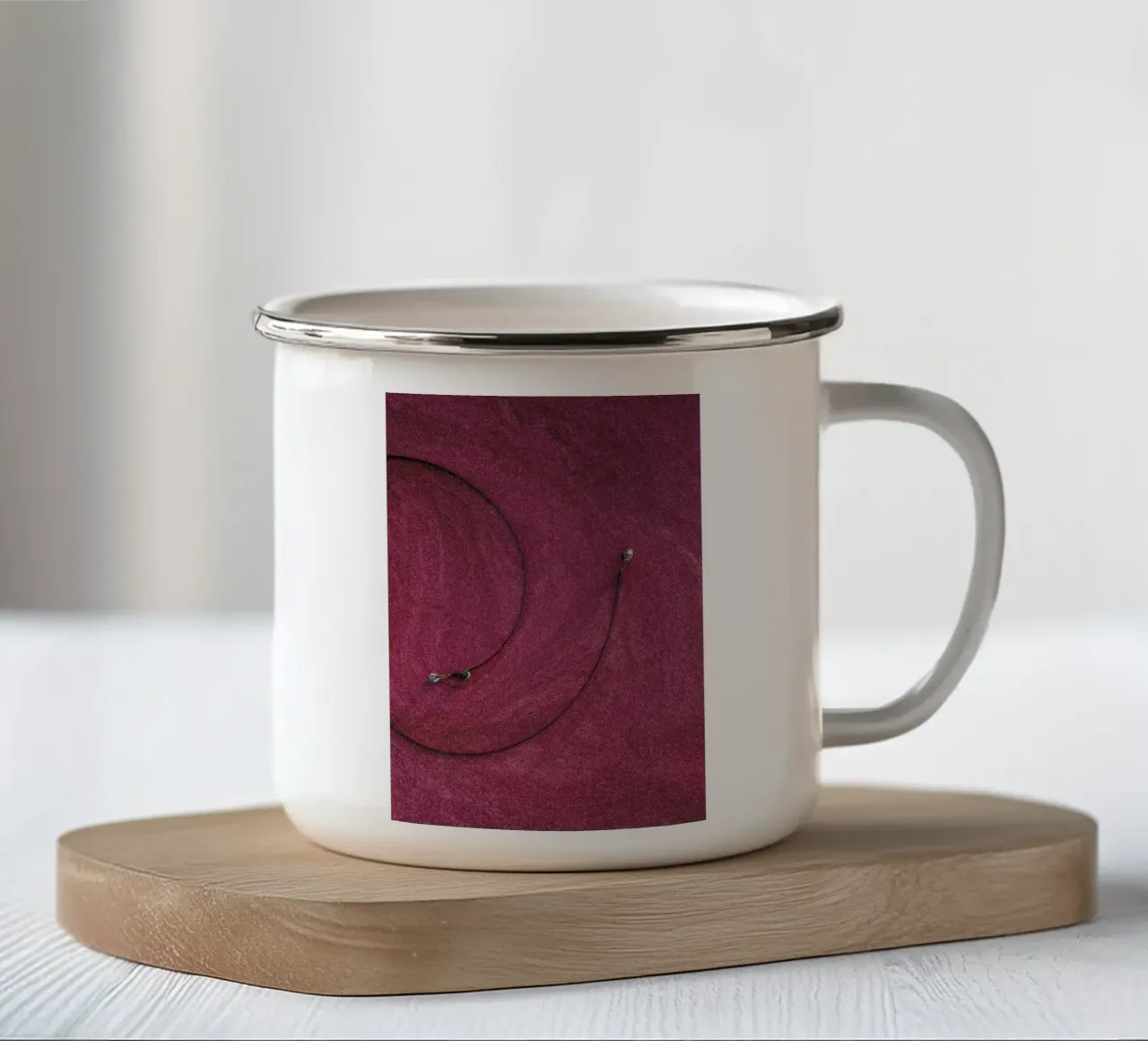 Cranberries I tazza in smalto da METROPOLIS