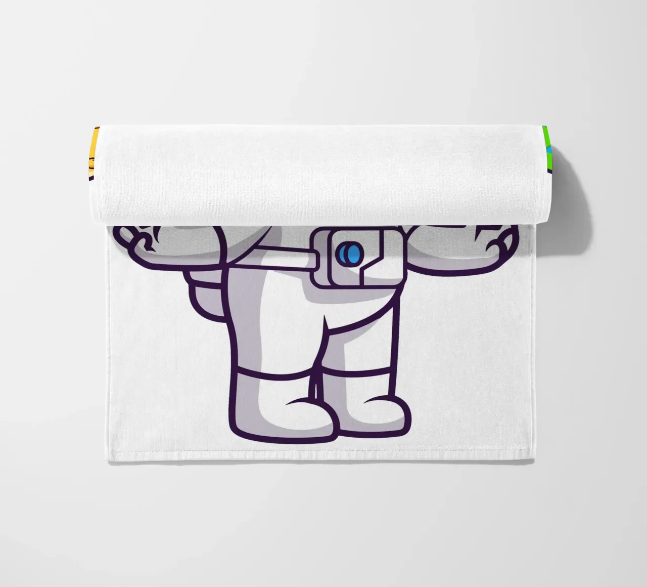 Carino l'astronauta che gioca a palla con la terra e la luna telo mare da brockcon Shop
