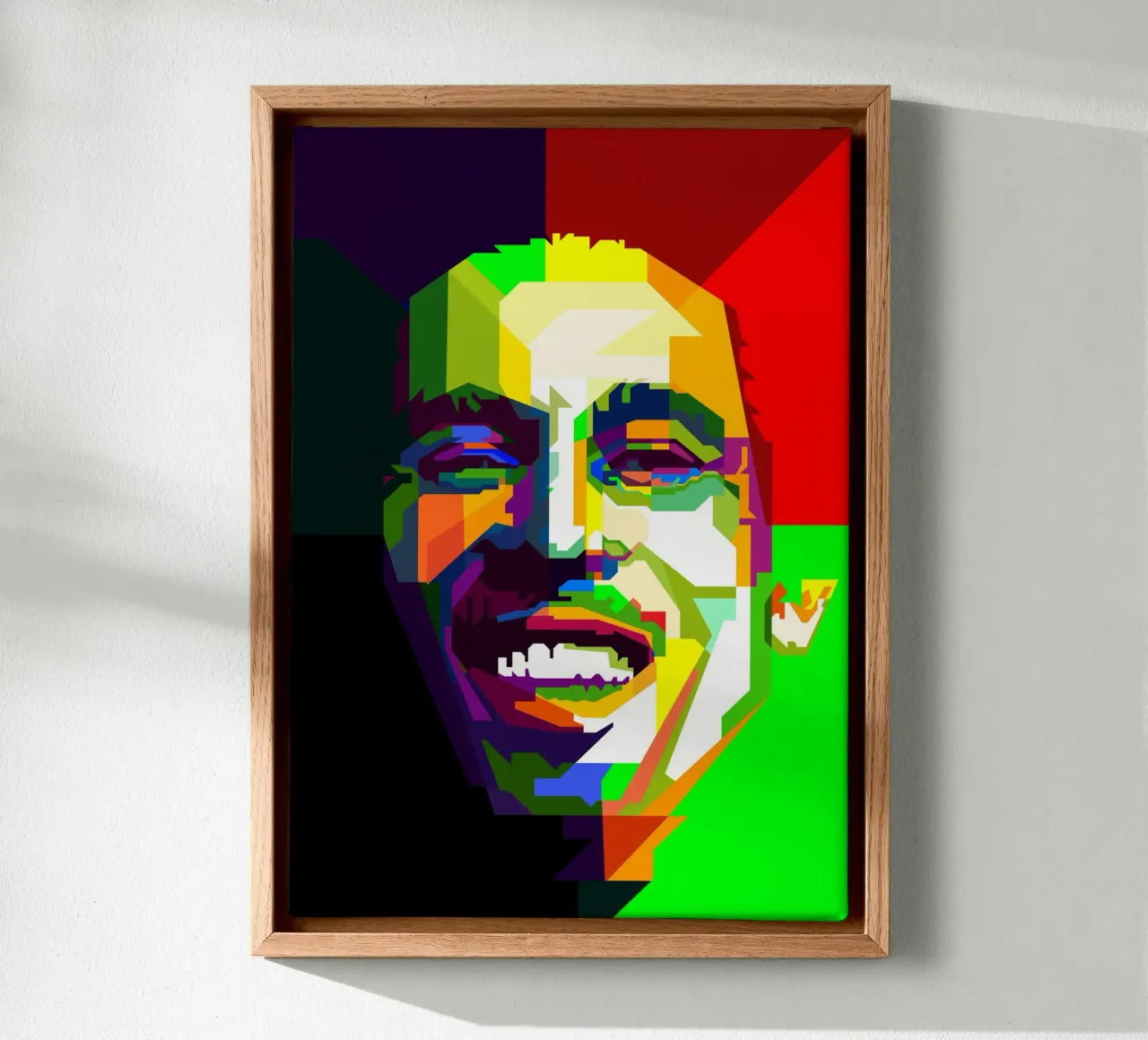 Bob Marley Icona della musica reggae di tendenza ora tela con Cornice a cassetta da Artkreator