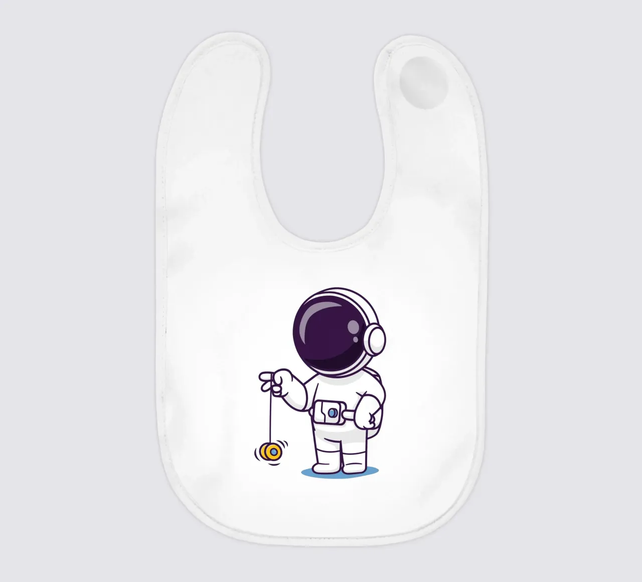 Astronauta carino che gioca a yoyo bavaglino da brockcon Shop