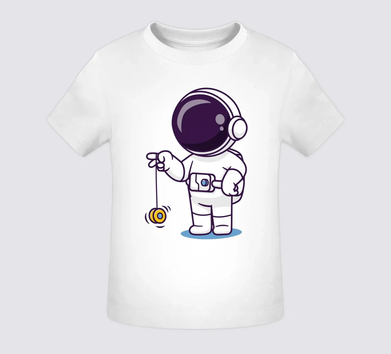 Astronauta carino che gioca a yoyo maglietta neonato da brockcon Shop
