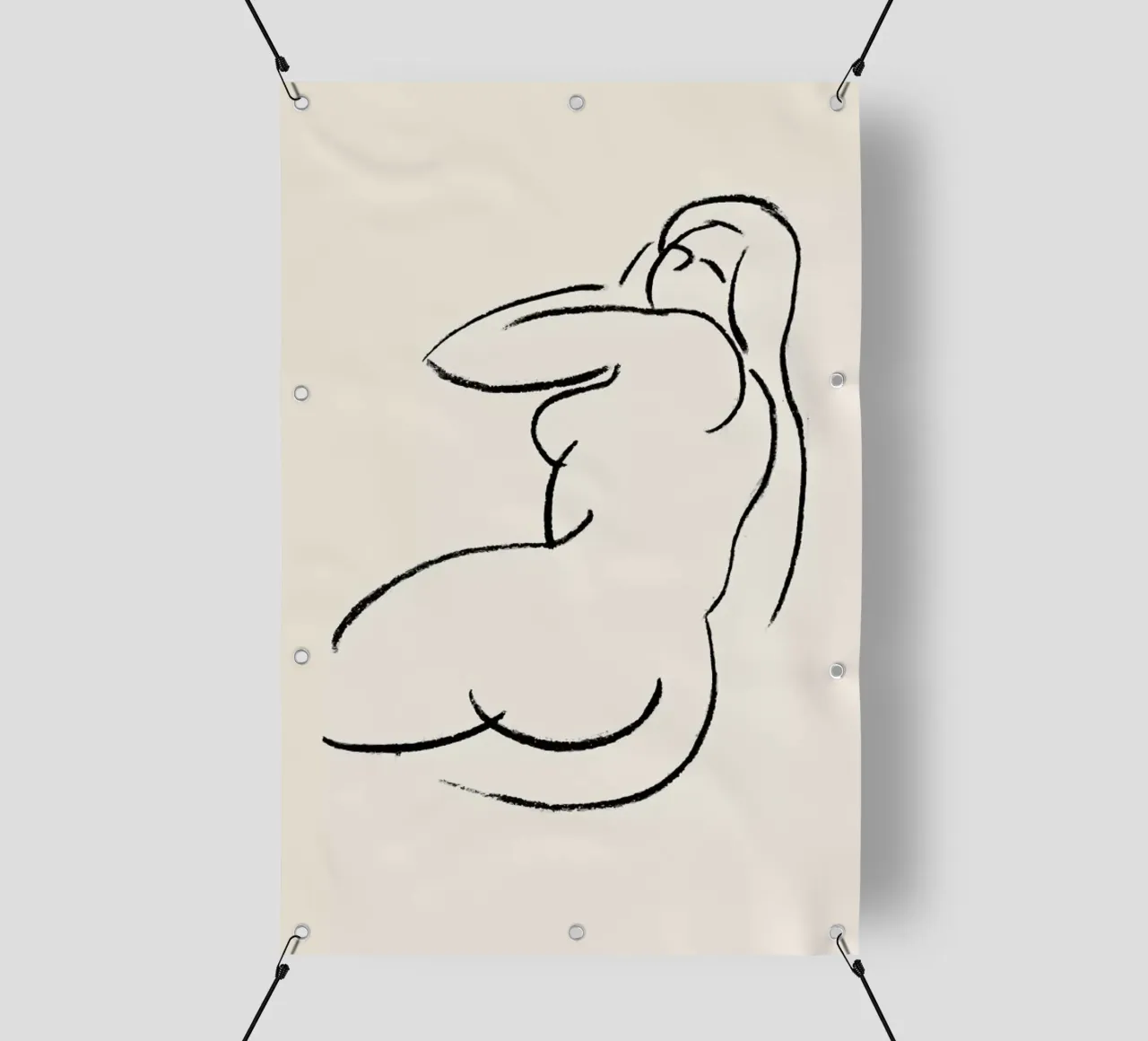 Reclined telo in pvc da Graphite