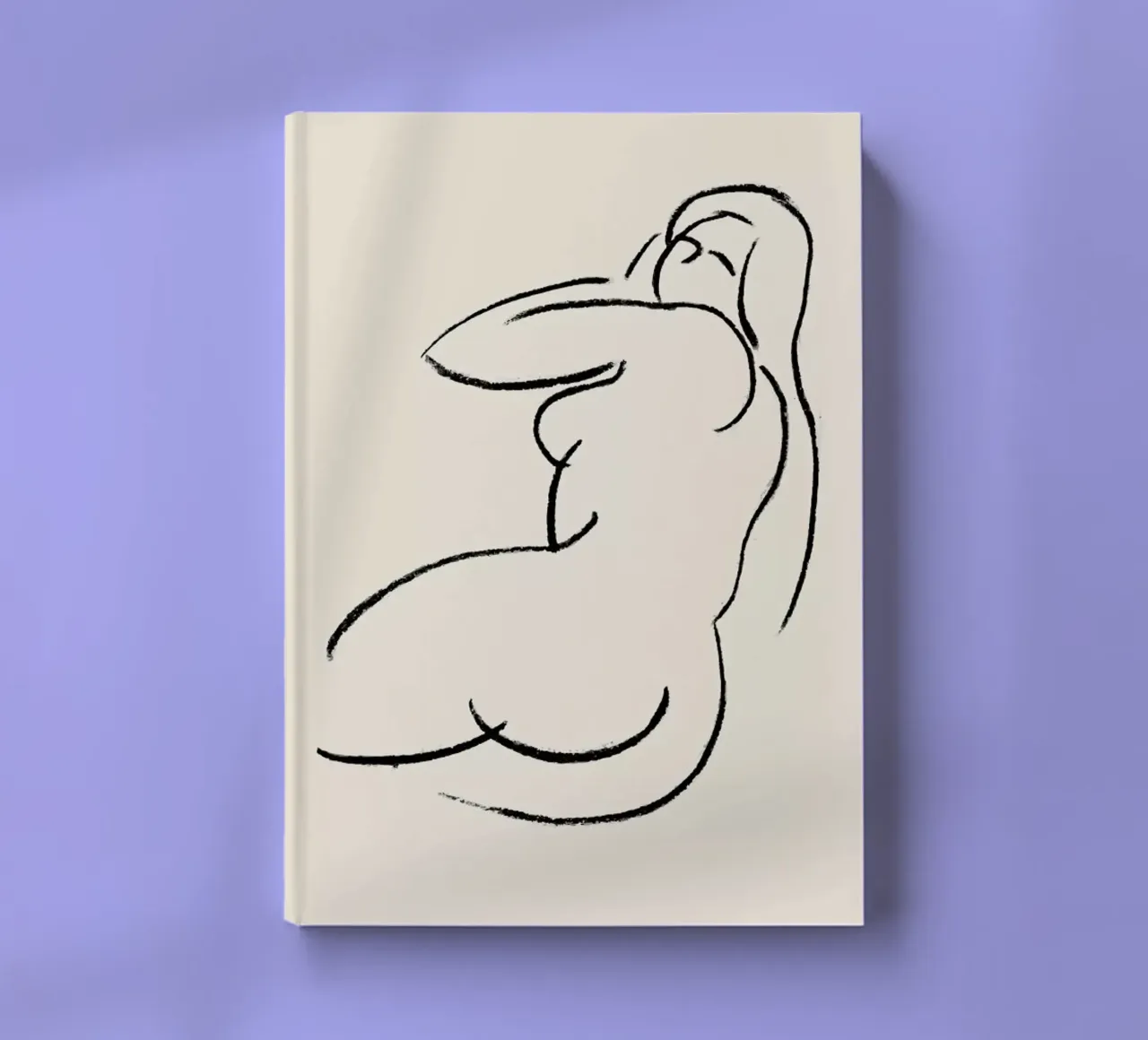 Reclined notebook by Graphite