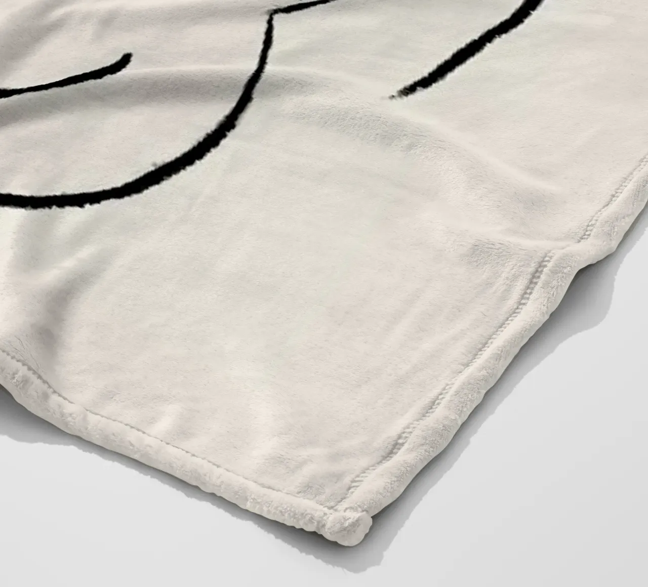 Reclined fleece blanket by Graphite