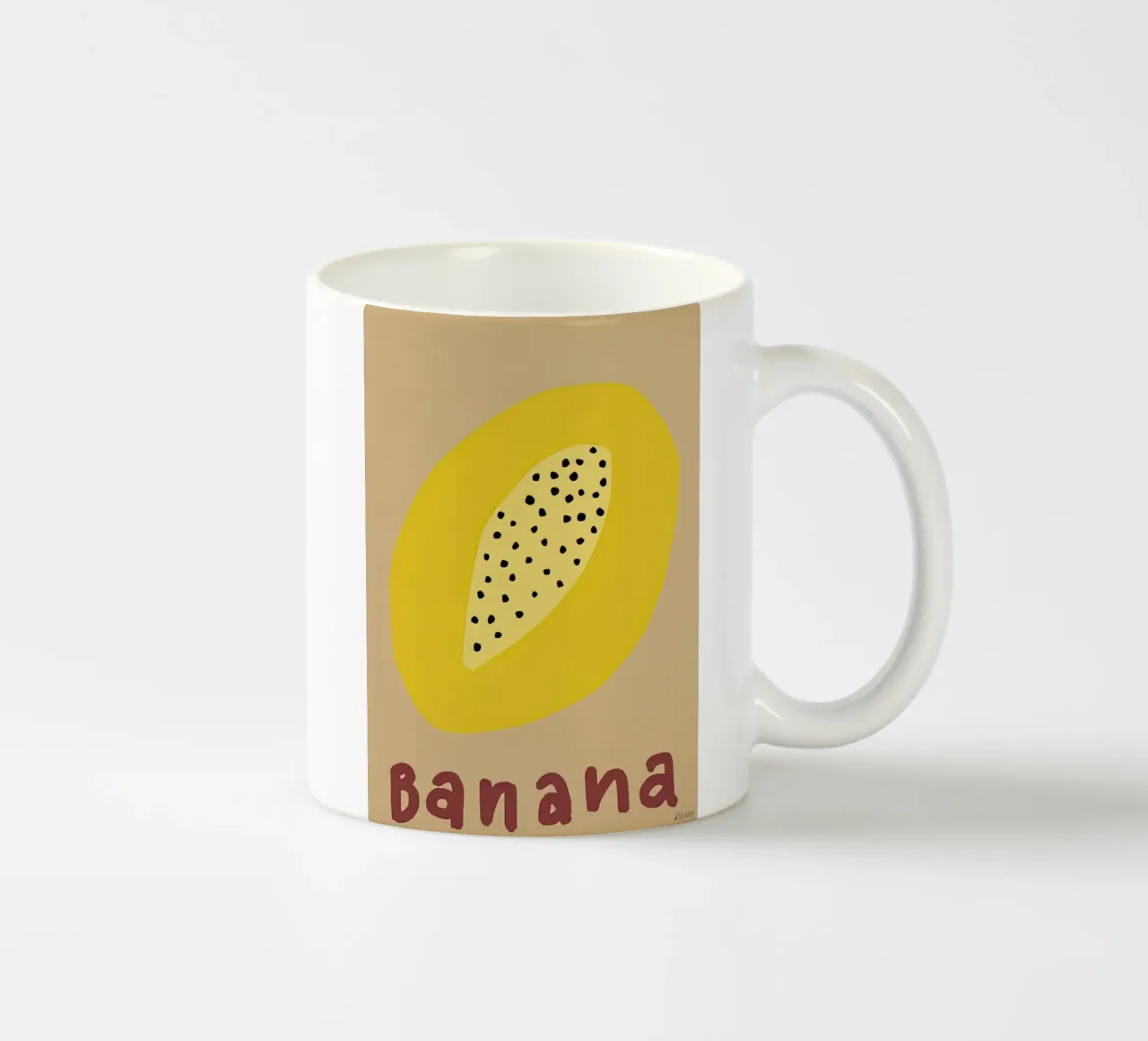 Banana tazza in ceramica da carrie Shop