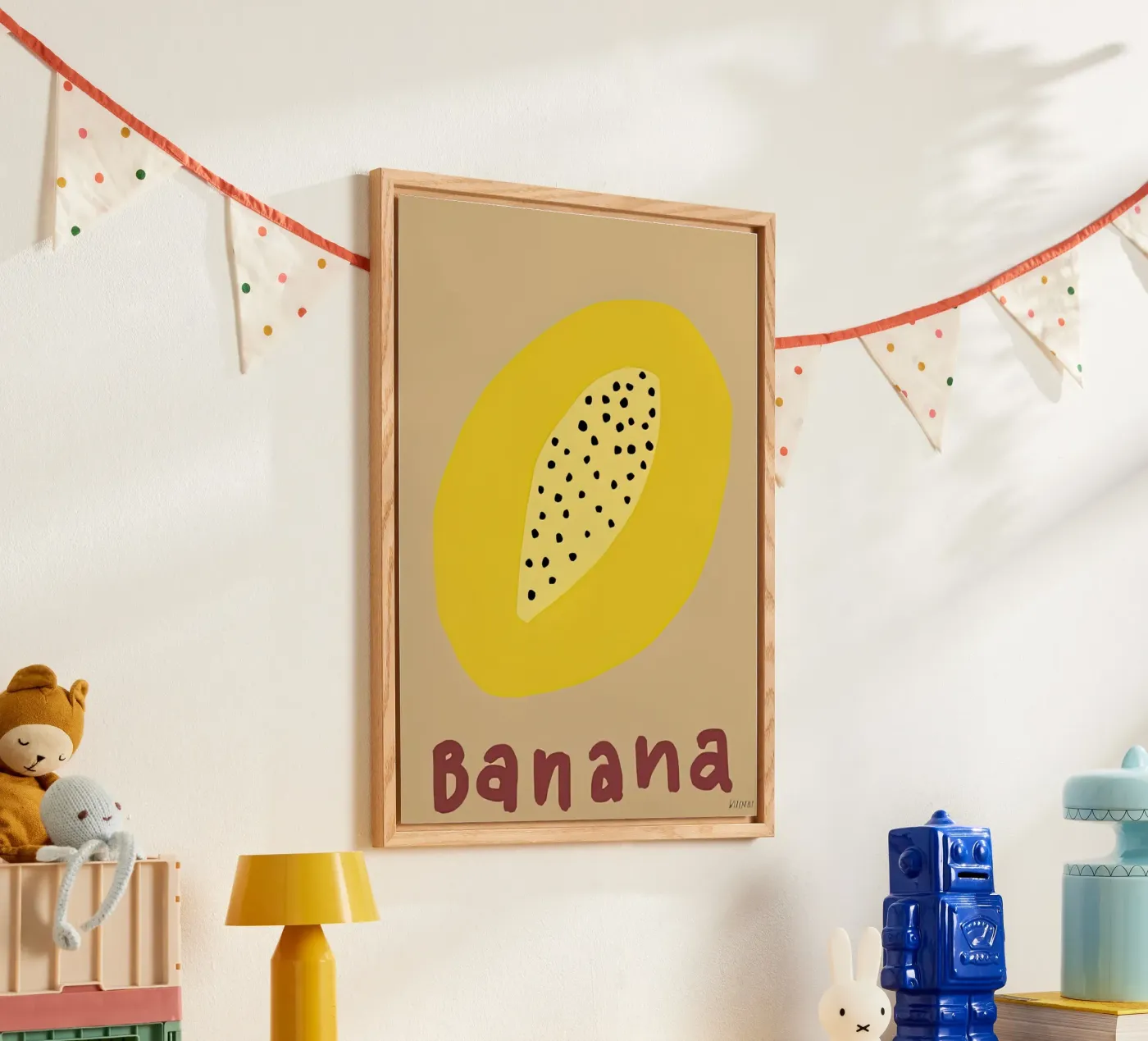 Banana plexiglas de carrie Shop