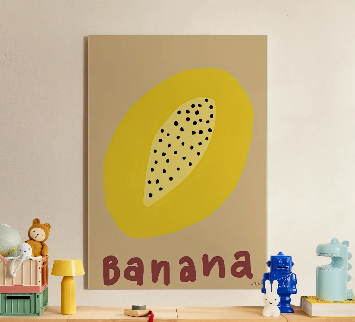 Banana plexiglas de carrie Shop