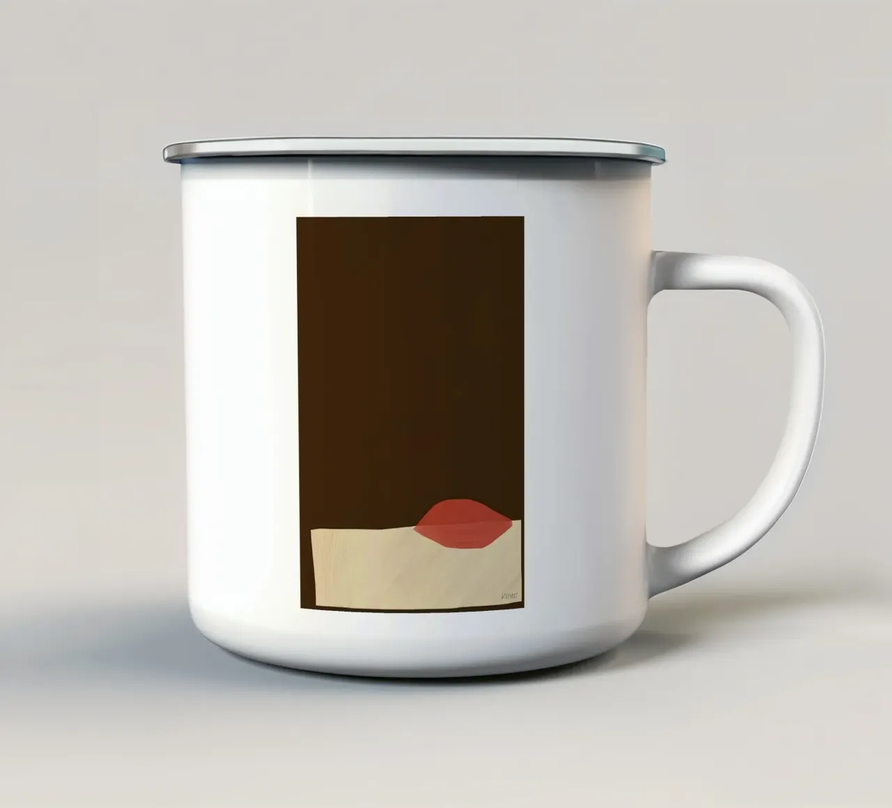 Beso tazza in smalto da carrie Shop